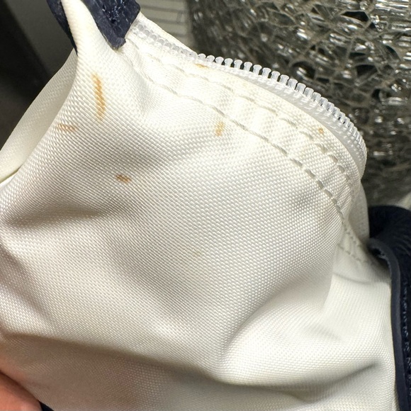 Longchamp Le Pliage Mariniere Striped Tote Shoulder Bag - Picture 17 of 17